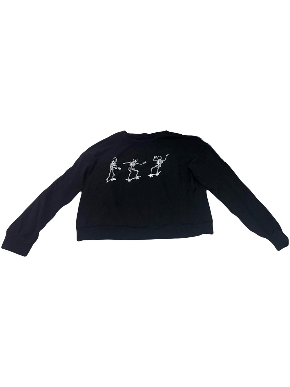 SHEIN Black Crewneck Tee